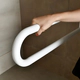 Barral rebatile Ferrum 60cm espacio blanco ESP-BR-017-BL