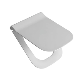 Tapa de inodoro Ferrum temple uf slim cierre suave TEM-TP-001-BL