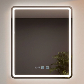 Espejo rectangular Qualika 60x80Touch-desamp-hora Q2