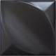 Revestimiento Piu 15x15 Hoja conformado negro mate nema15015