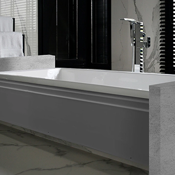 Accesorio Hidromasaje Ferrum Frente Acrilico 1,50 mt OPC-OH-015-BL