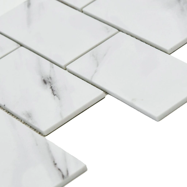 Malla Misiones Subway Ariston White 30x30