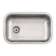 Bacha de cocina simple Mi Pileta Acero 303