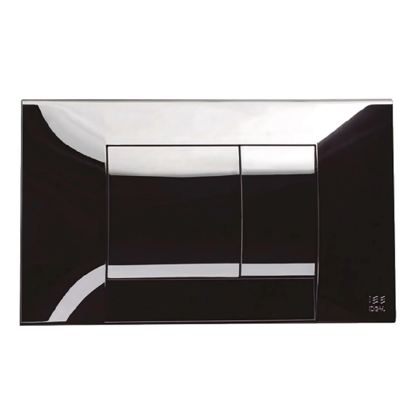 Tapa Ideal suma con 2 teclas cromo 81100