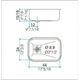 Bacha de cocina simple Johnson c/antirreb E44CR
