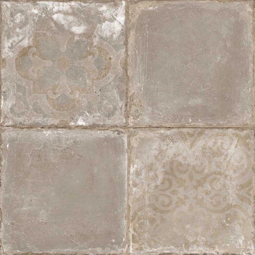 Ceramica Cerro negro 45x45 Calcareo deco tostado