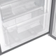 Freezer vertical bajo mesada acero FR55 Vendom