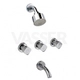 Combo Griferia Baño Vasser alize