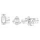 Tapa bidet beyond blanco A806B8200B Roca