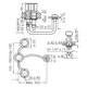 Grifería de bidet FV california cromo 0295/17-CR