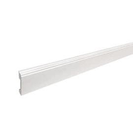 Zócalo Curves Epsilon 80 x 15 x 2,44 Blanco Mate Atrim 2340E