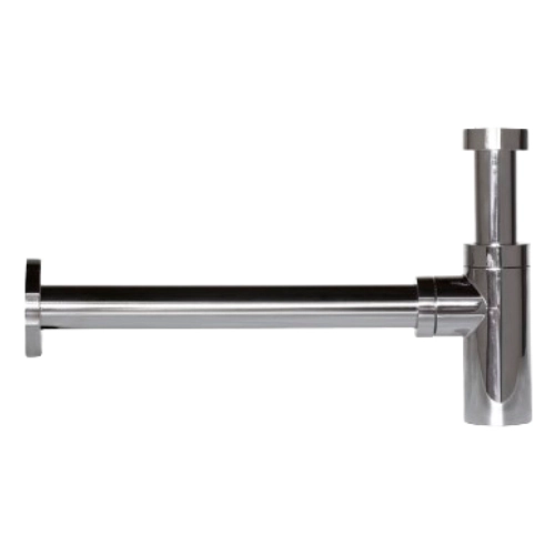 Sifón cromado extensible de lavatorio Ideal