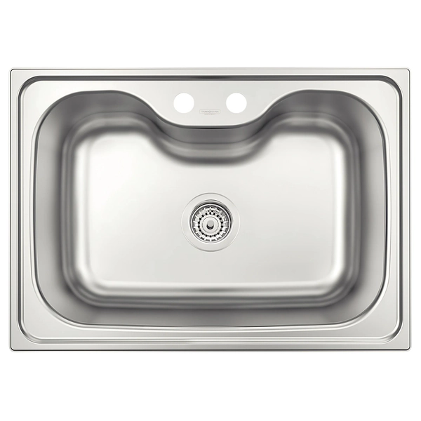 Bacha de cocina Tramontina 68x48 morgana 60fx satinado con accesorios