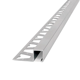 Guardacanto quadra cromo mate 10 mm x 5 mm x 2,5 m Atrim