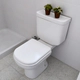 Tapa de inodoro Ferrum bari asiento blanco BAR-TP-005-BL
