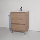 Vanitory Campi Tango alto 60 cm Roble ambar TA60RP