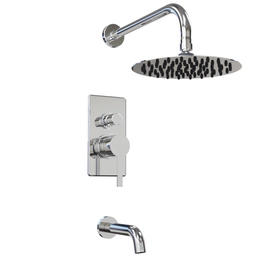 Griferia de ducha Hidromet Storm c/transf cromo 04803CRCR