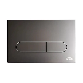 Tapa doble tecla Ferrum grafito chica gris VTA56-GG // REP-RA-056-GG