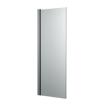 Mampara Ferrum rebatible 70cm Esmerilada cr KHI-MP-019-CR
