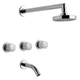 Griferia Baño Completa Fv Allegro 15 Ducha Lavatorio Bidet