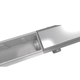 Desague Ideal Lineal encastrable 60cm base ABS rejilla paralela 12135 negro mate