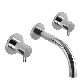 Griferia baño Hidromet Lavatorio De Pared Mini Lever Cromo