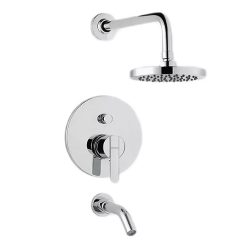 Griferia de ducha Monocomando Peirano Bilbao c/transf cr 80-130