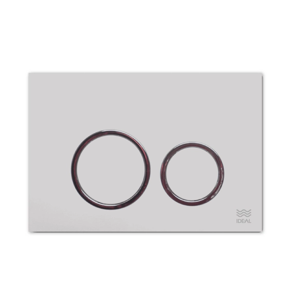 Tecla Ideal ritmo cromo mate 80020