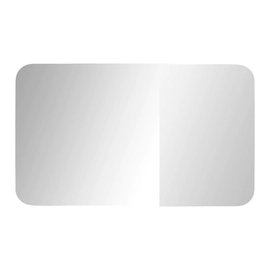 Espejo Reflejar 100x60 cm rectangular pulido con antiempañante