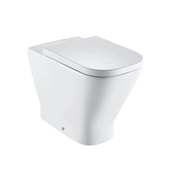 Inodoro corto Roca the gap blanco