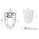 Tapa asiento Ideal inteligente 75500