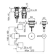 Grifería de bidet FV chalten soft touch 0295/H4-RG