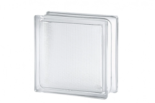 Ladrillo de vidrio Vitroblock Samba incoloro 19x19 50041