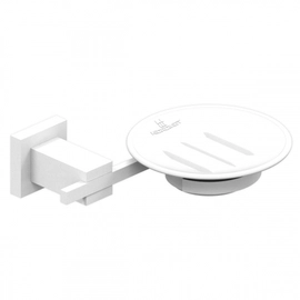Accesorio de Baño Hidromet Geometry Jabonera White 2821 BL