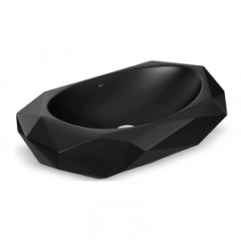 Bacha de apoyo Deca Negro Mate L1093.94