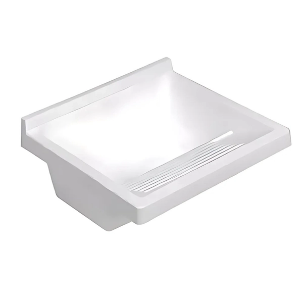 Pileta Ferrum traful lavadero blanca TRA-PD-009-SU