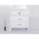 Mueble Campi Jazz 90 Blanco c/mesada loza 3ag