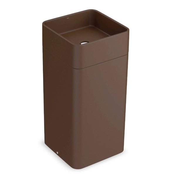 Bacha Deca De pie marron 850X400X415 s/agujeros LC.26.22