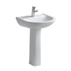 Bacha de lavatorio Ferrum bari 1AG blanco BAR-LV-100-BL