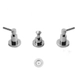 Griferia baño Hidromet Triumph Lever Lavat+ bañera d/Cua+Bid