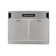 Campana de cocina acero inox ECOCLIMA 600 con motor y visera Boreas 15177I