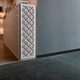 Zocalo Atrim 2.5 mts aluminio slim negro mate 2066
