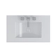 Mesada Ferrum Cadria 75 cm LX73F c/bacha 3 ag CDR-MS-006-BL