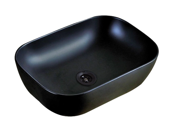 Bacha Peirano apoyo 46x32x14cm negro mate bch10