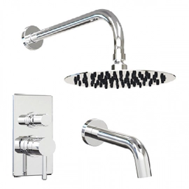 Griferia ducha Hidromet Vector c/transf 42103 cr