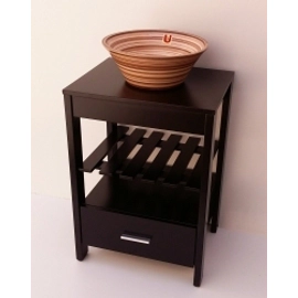 Mueble de baño Urbis Eco c/tapa Wenge ECO50WT sin bacha