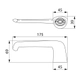 Accesorio de baño FV Epuyen Portarrollo 167/L2-NG