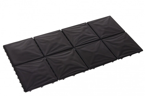 Malla Indra Acero Inox 30X15 CREMONA BLACK CREPN