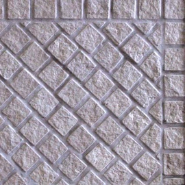 Piso de cemento Lanik 10x10 Adoquin Gris 1503