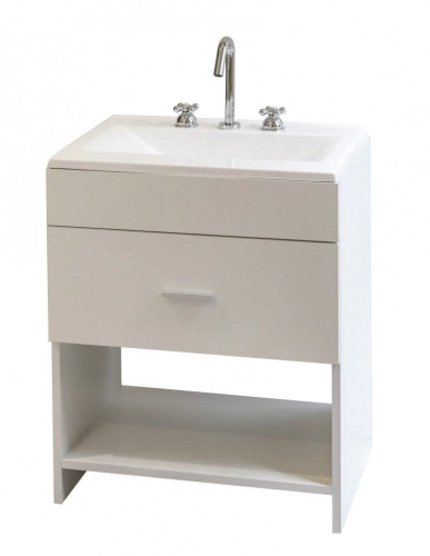 Mueble de Baño Misiones Paris Blanco MU1033 sin mesada